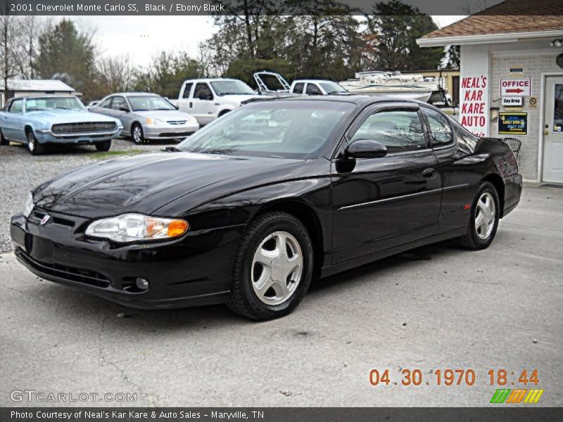 Black / Ebony Black 2001 Chevrolet Monte Carlo SS