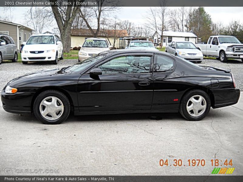 Black / Ebony Black 2001 Chevrolet Monte Carlo SS