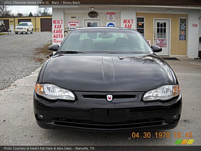 Black / Ebony Black 2001 Chevrolet Monte Carlo SS