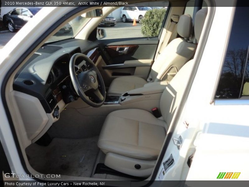 Arctic White / Almond/Black 2010 Mercedes-Benz GLK 350 4Matic