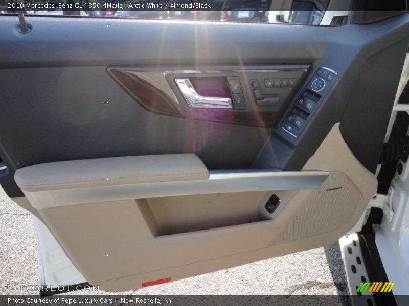 Arctic White / Almond/Black 2010 Mercedes-Benz GLK 350 4Matic
