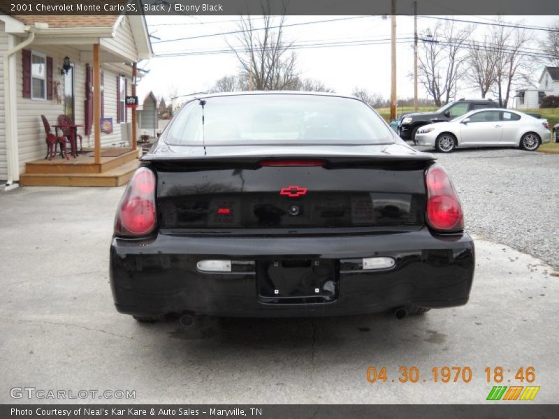 Black / Ebony Black 2001 Chevrolet Monte Carlo SS