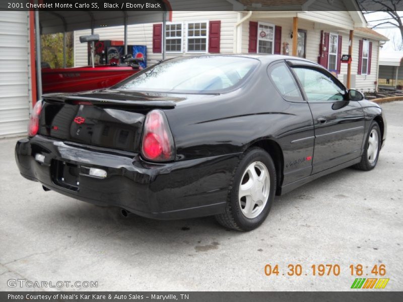 Black / Ebony Black 2001 Chevrolet Monte Carlo SS