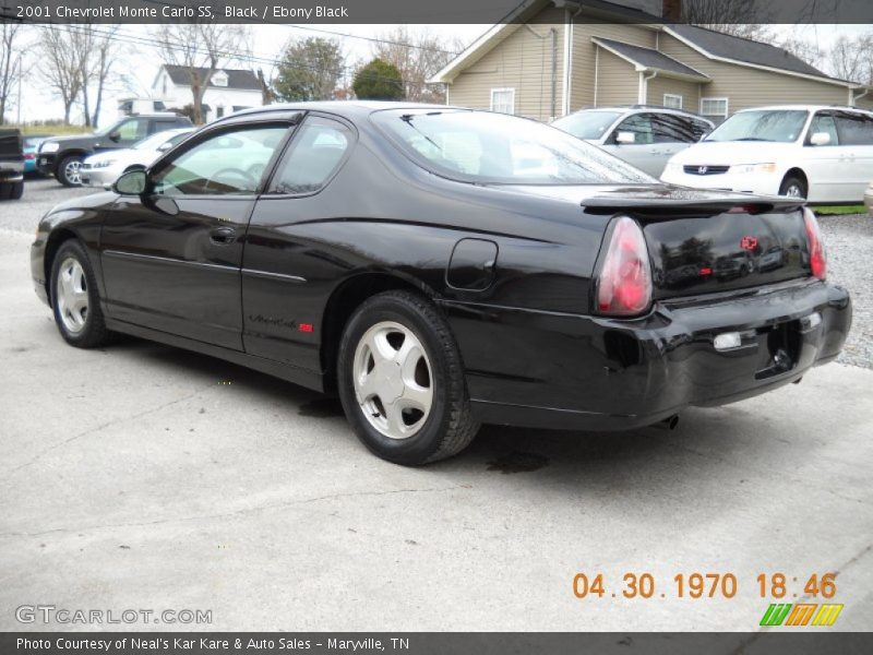 Black / Ebony Black 2001 Chevrolet Monte Carlo SS