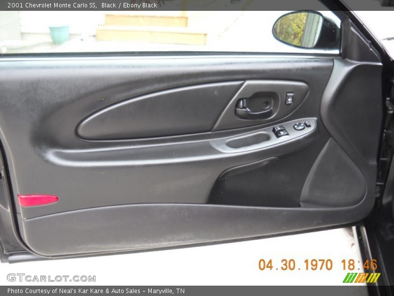 Black / Ebony Black 2001 Chevrolet Monte Carlo SS
