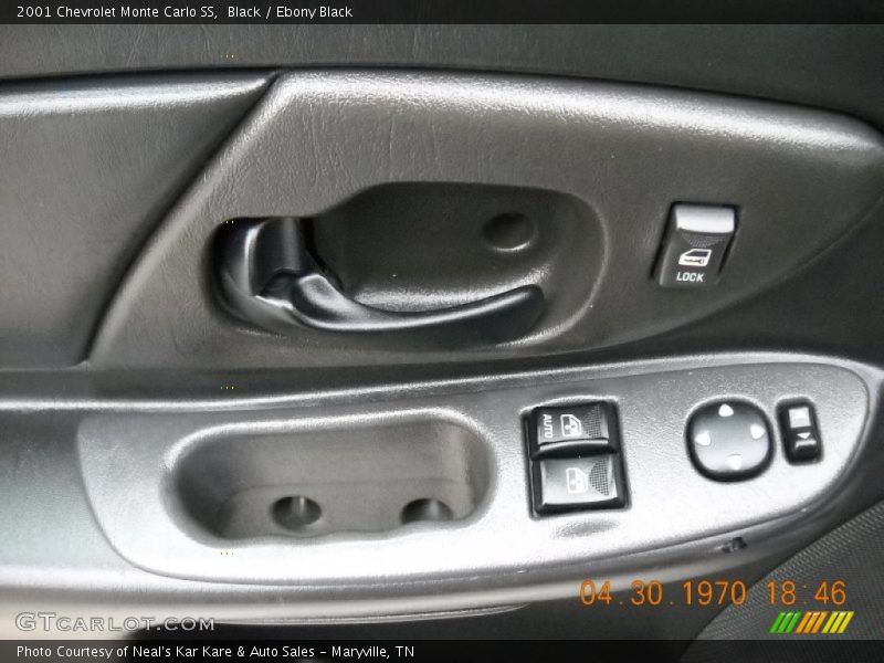 Black / Ebony Black 2001 Chevrolet Monte Carlo SS