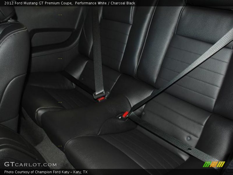 Performance White / Charcoal Black 2012 Ford Mustang GT Premium Coupe