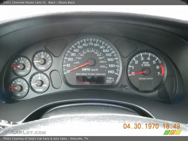  2001 Monte Carlo SS SS Gauges