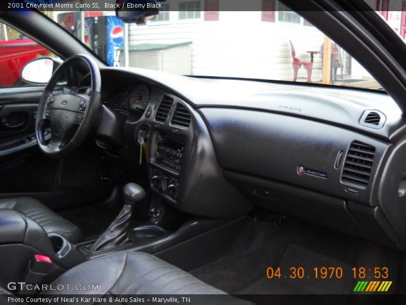 Black / Ebony Black 2001 Chevrolet Monte Carlo SS