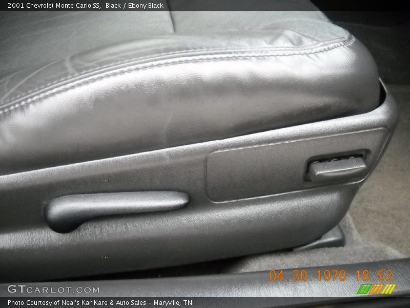 Black / Ebony Black 2001 Chevrolet Monte Carlo SS