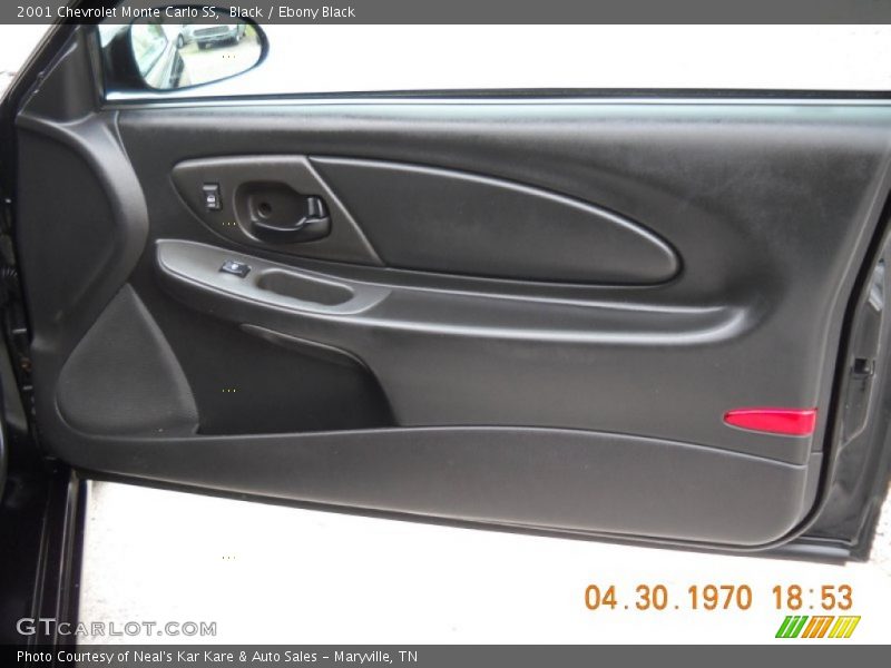 Black / Ebony Black 2001 Chevrolet Monte Carlo SS