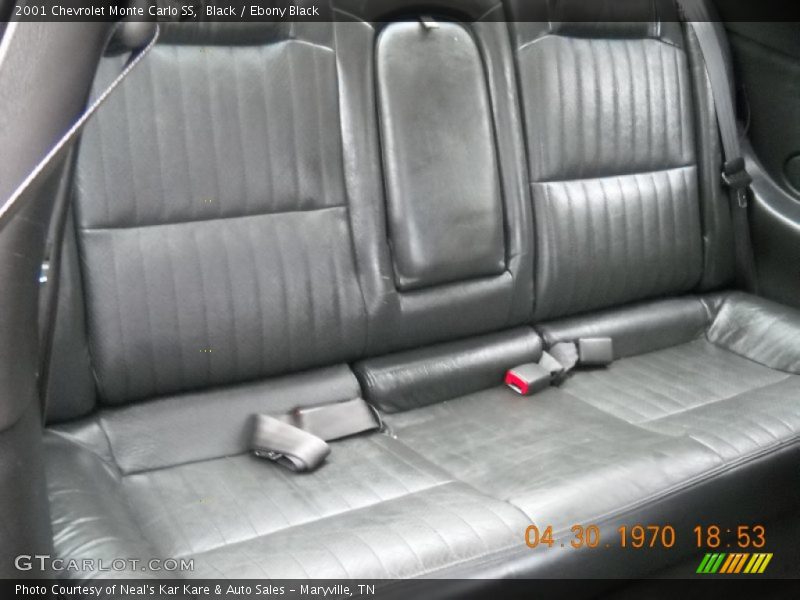 Black / Ebony Black 2001 Chevrolet Monte Carlo SS