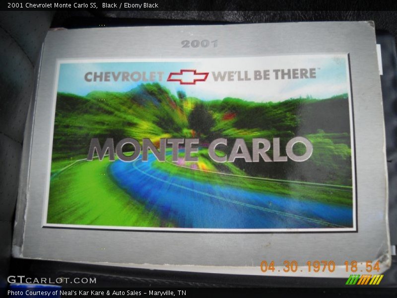 Books/Manuals of 2001 Monte Carlo SS