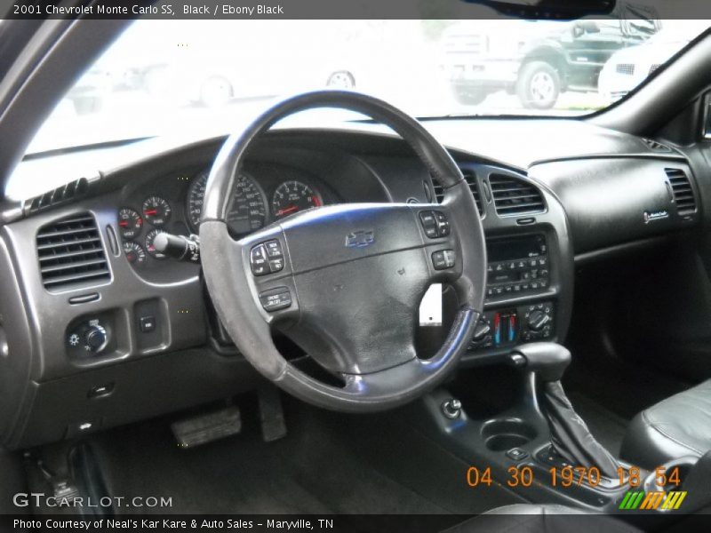 Black / Ebony Black 2001 Chevrolet Monte Carlo SS