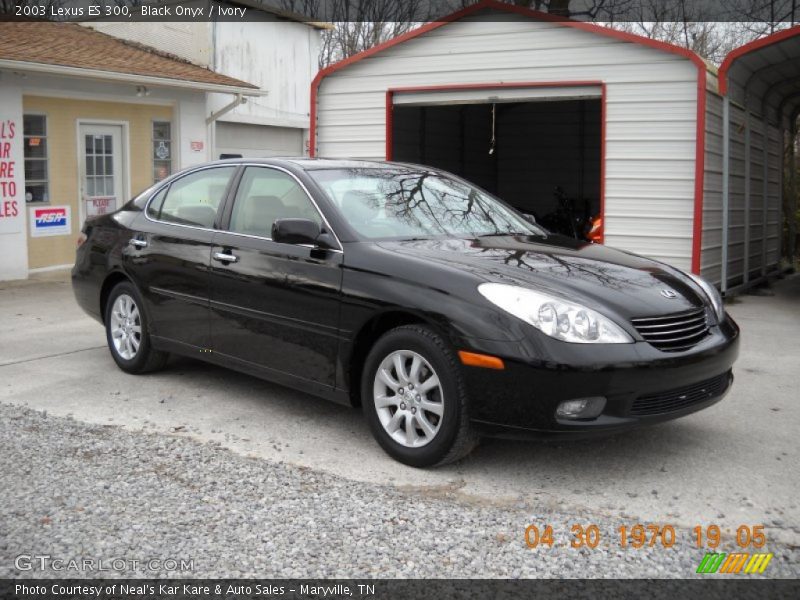 Black Onyx / Ivory 2003 Lexus ES 300