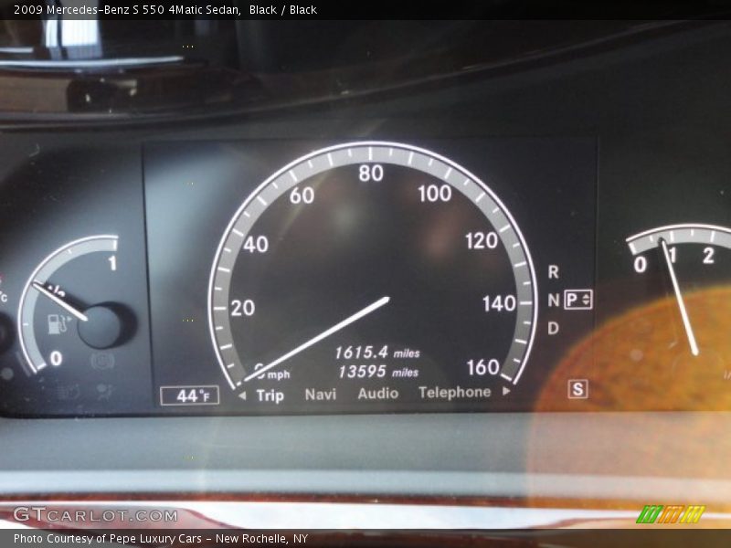 Black / Black 2009 Mercedes-Benz S 550 4Matic Sedan