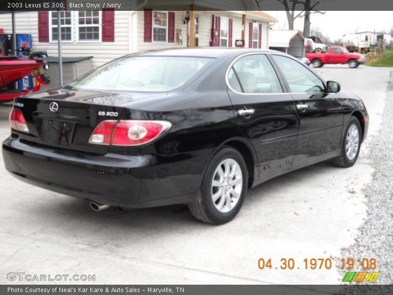 Black Onyx / Ivory 2003 Lexus ES 300