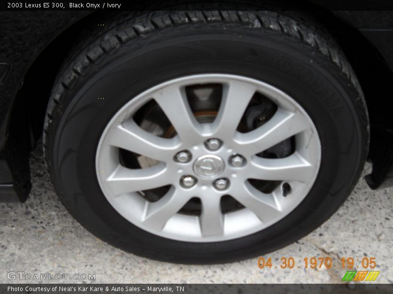 Black Onyx / Ivory 2003 Lexus ES 300