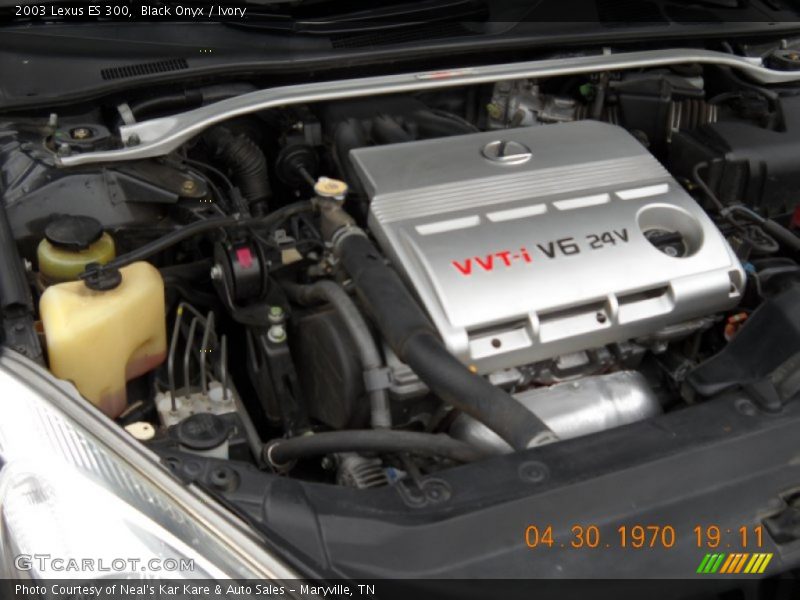 Black Onyx / Ivory 2003 Lexus ES 300