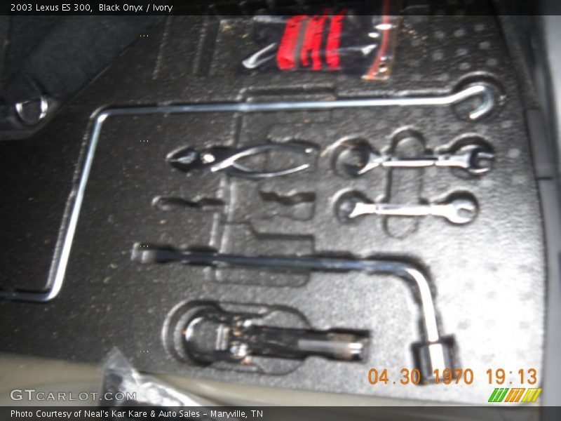 Black Onyx / Ivory 2003 Lexus ES 300