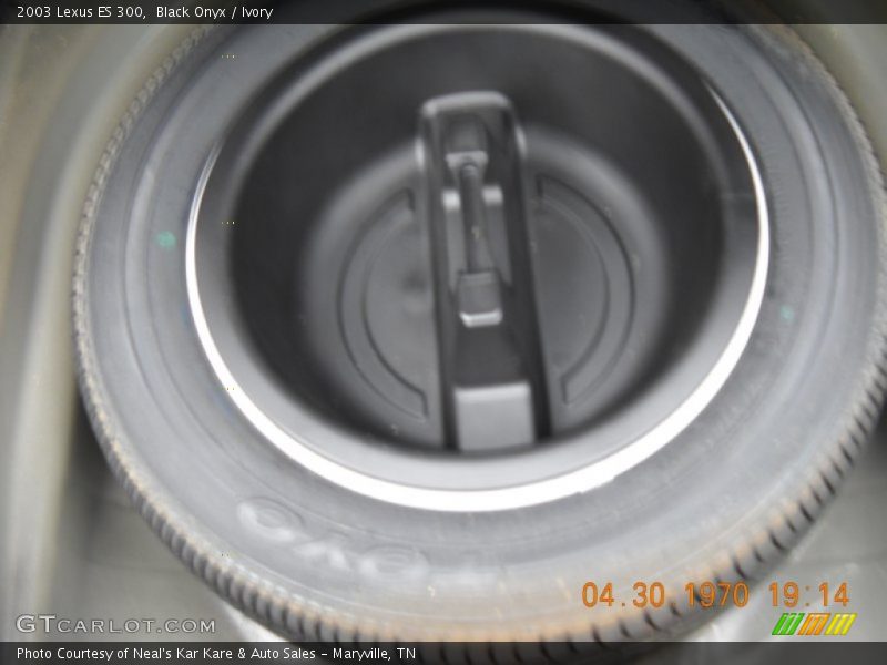 Black Onyx / Ivory 2003 Lexus ES 300