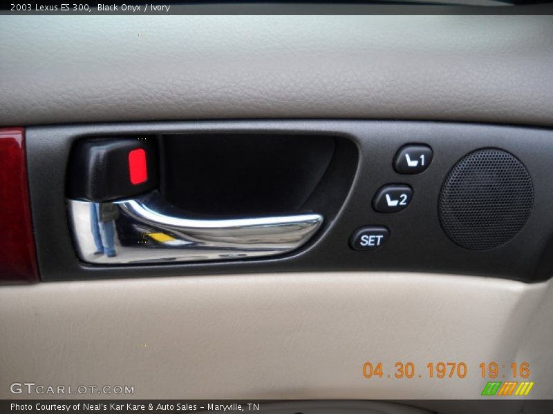 Black Onyx / Ivory 2003 Lexus ES 300