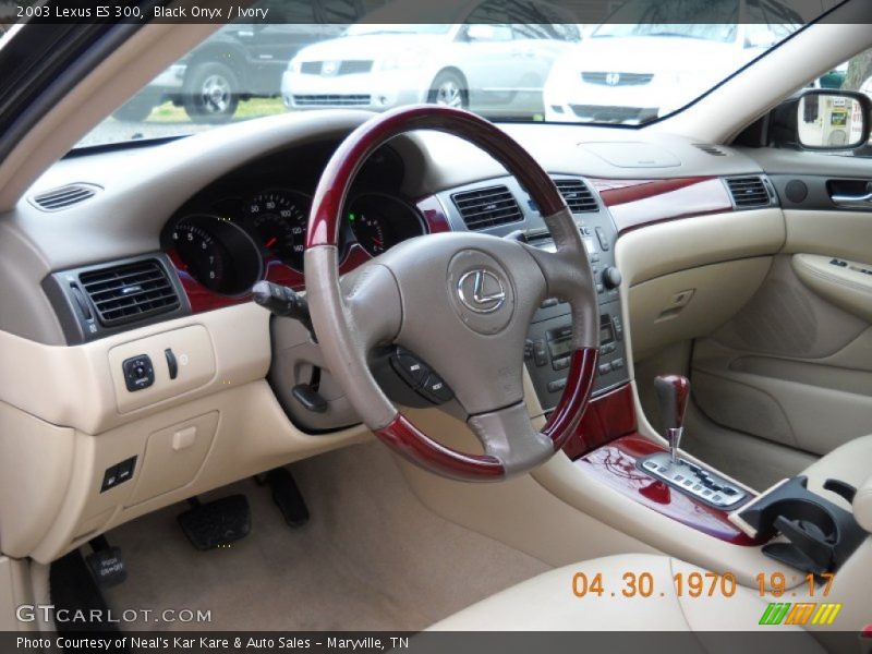 Black Onyx / Ivory 2003 Lexus ES 300