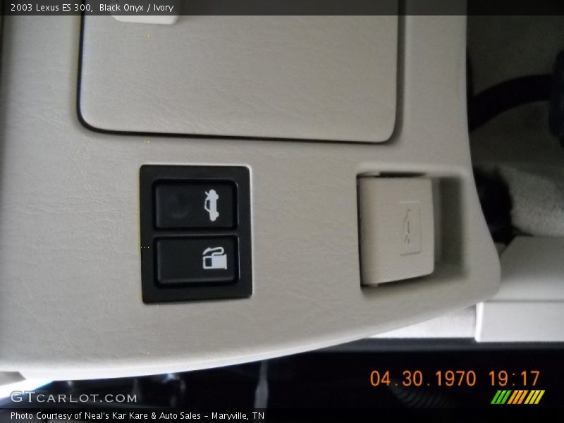 Black Onyx / Ivory 2003 Lexus ES 300