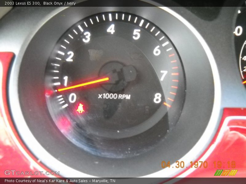 Black Onyx / Ivory 2003 Lexus ES 300