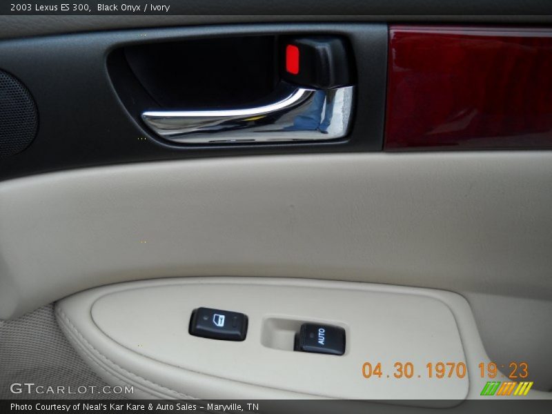 Black Onyx / Ivory 2003 Lexus ES 300
