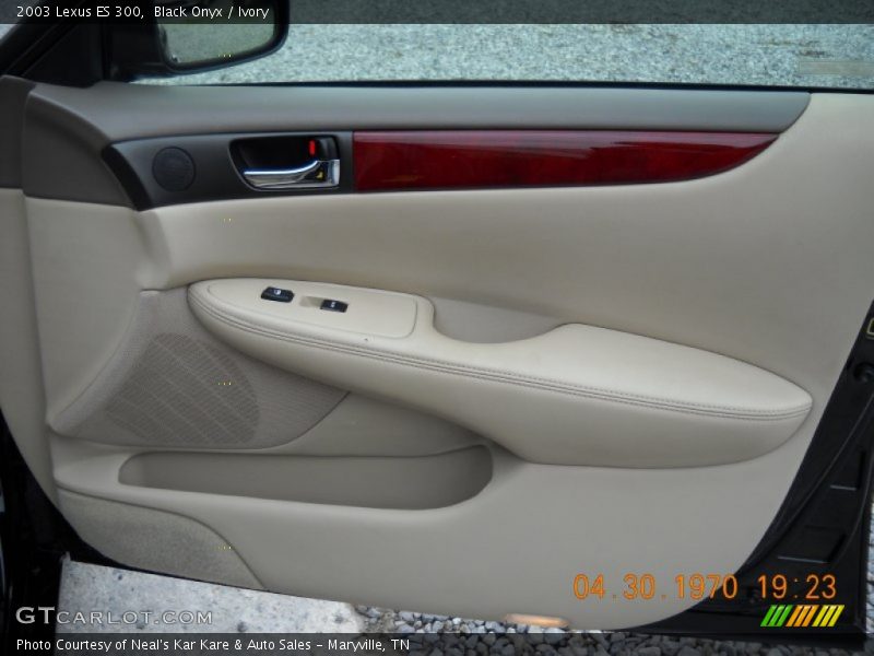 Black Onyx / Ivory 2003 Lexus ES 300