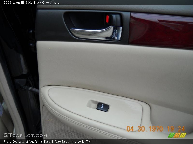 Black Onyx / Ivory 2003 Lexus ES 300