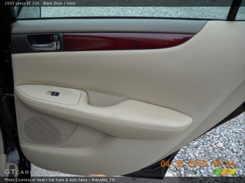 Black Onyx / Ivory 2003 Lexus ES 300