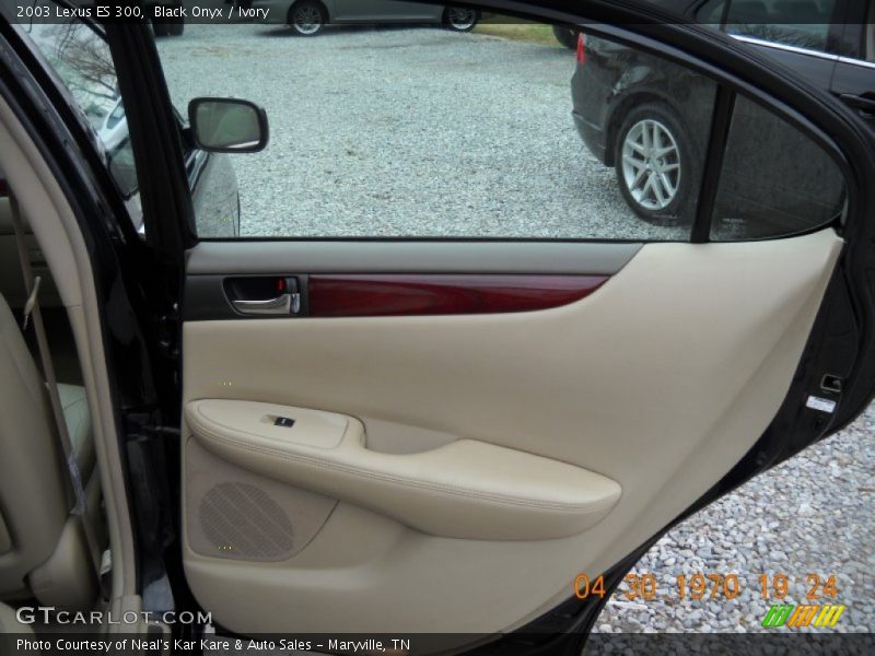 Black Onyx / Ivory 2003 Lexus ES 300