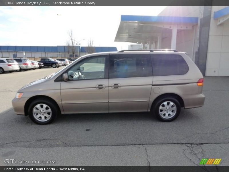 Sandstone Metallic / Ivory 2004 Honda Odyssey EX-L