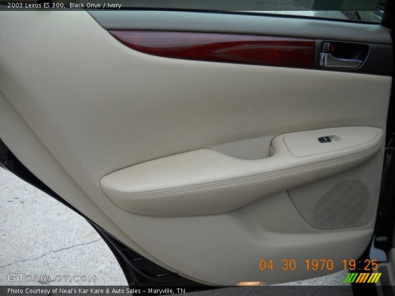 Black Onyx / Ivory 2003 Lexus ES 300
