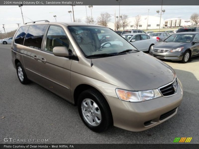 Sandstone Metallic / Ivory 2004 Honda Odyssey EX-L