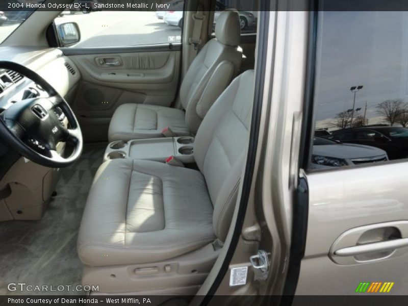 Sandstone Metallic / Ivory 2004 Honda Odyssey EX-L