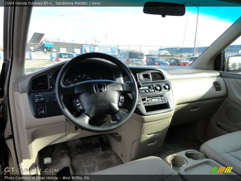 Sandstone Metallic / Ivory 2004 Honda Odyssey EX-L
