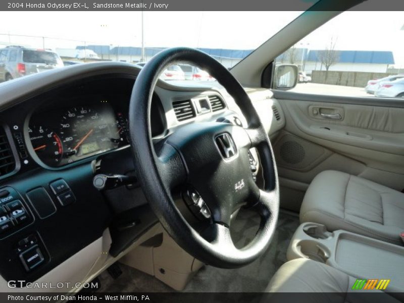 Sandstone Metallic / Ivory 2004 Honda Odyssey EX-L