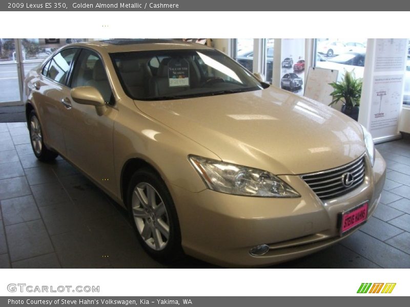 Golden Almond Metallic / Cashmere 2009 Lexus ES 350