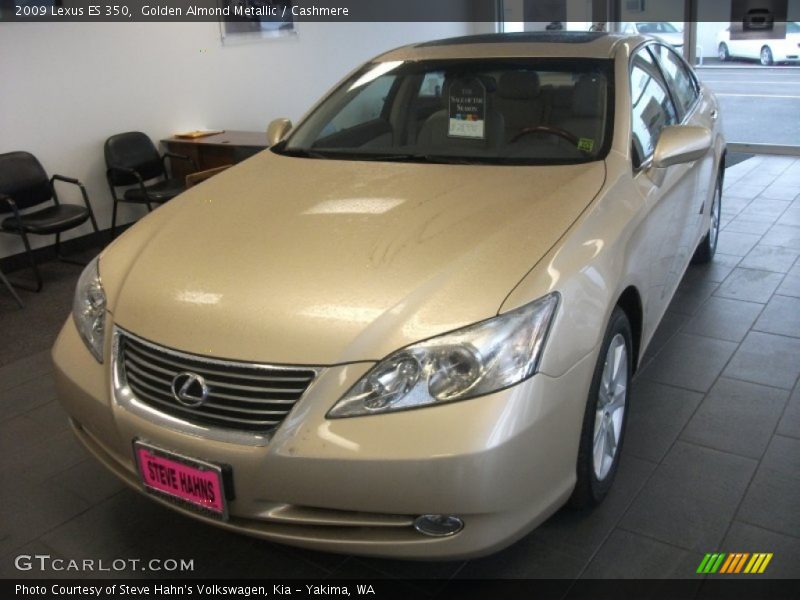 Golden Almond Metallic / Cashmere 2009 Lexus ES 350