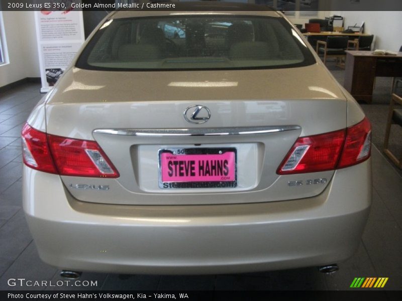 Golden Almond Metallic / Cashmere 2009 Lexus ES 350