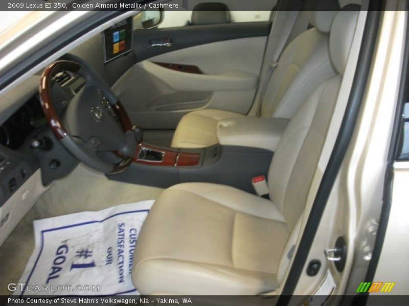 Golden Almond Metallic / Cashmere 2009 Lexus ES 350