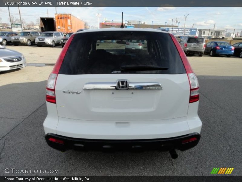 Taffeta White / Gray 2009 Honda CR-V EX 4WD