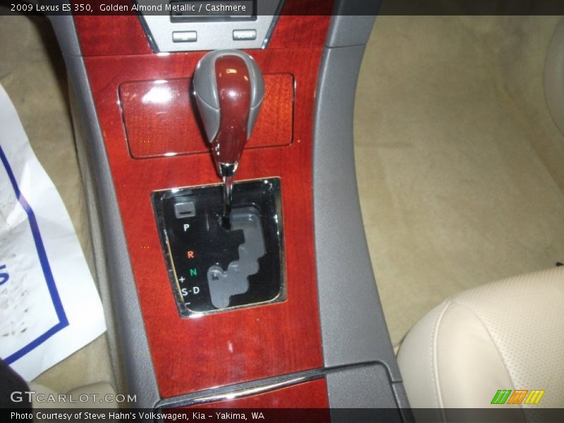 Golden Almond Metallic / Cashmere 2009 Lexus ES 350
