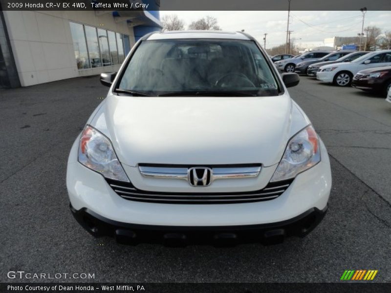 Taffeta White / Gray 2009 Honda CR-V EX 4WD