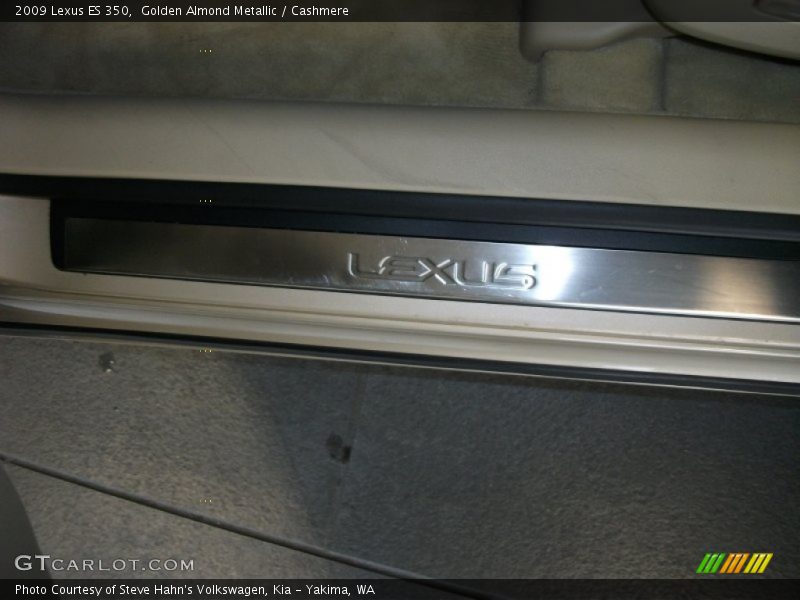 Golden Almond Metallic / Cashmere 2009 Lexus ES 350