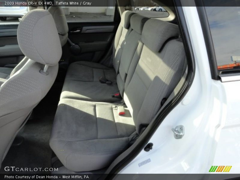 Taffeta White / Gray 2009 Honda CR-V EX 4WD