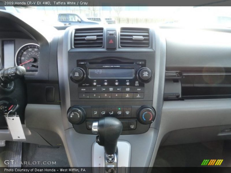 Taffeta White / Gray 2009 Honda CR-V EX 4WD
